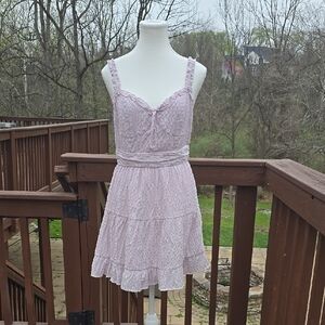 Lilac Smocked Dress